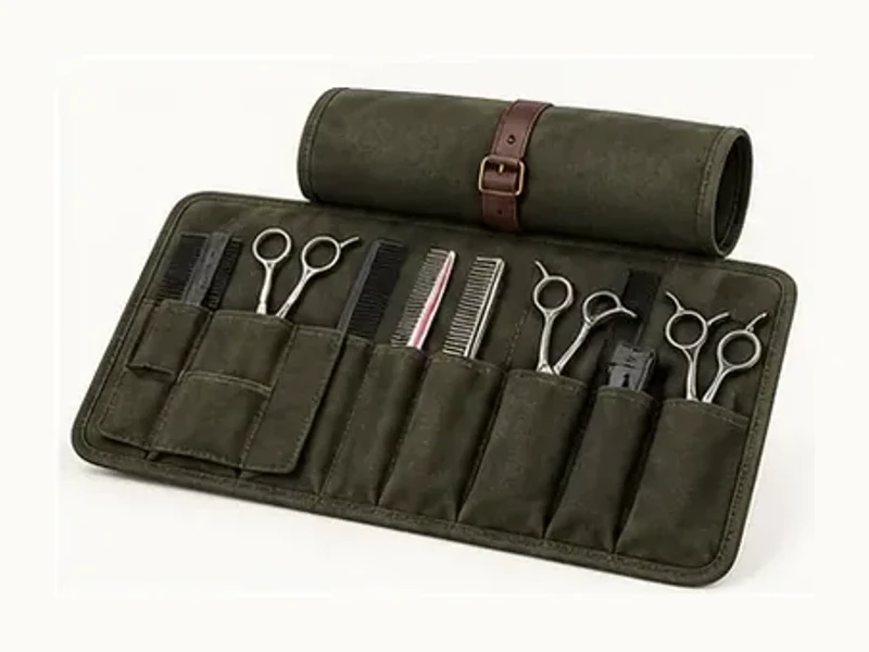 custom barber tool roll