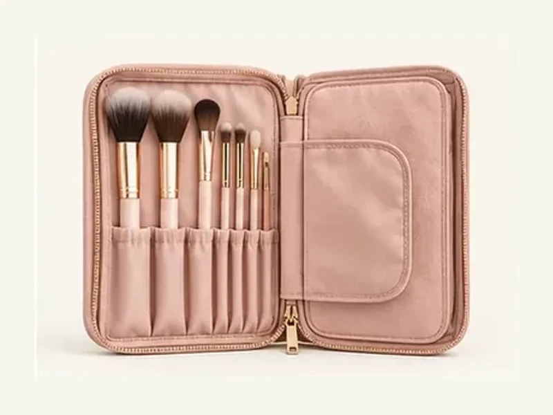 custom makeup brush case