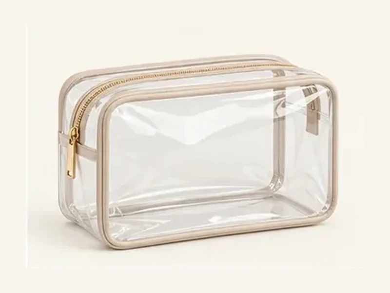 custom clear cosmetic bag