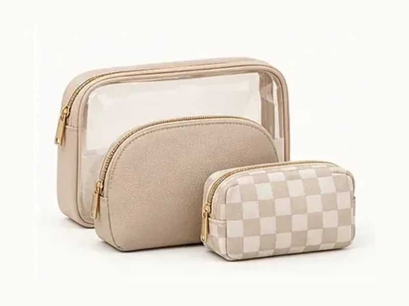 custom cosmetic bag set