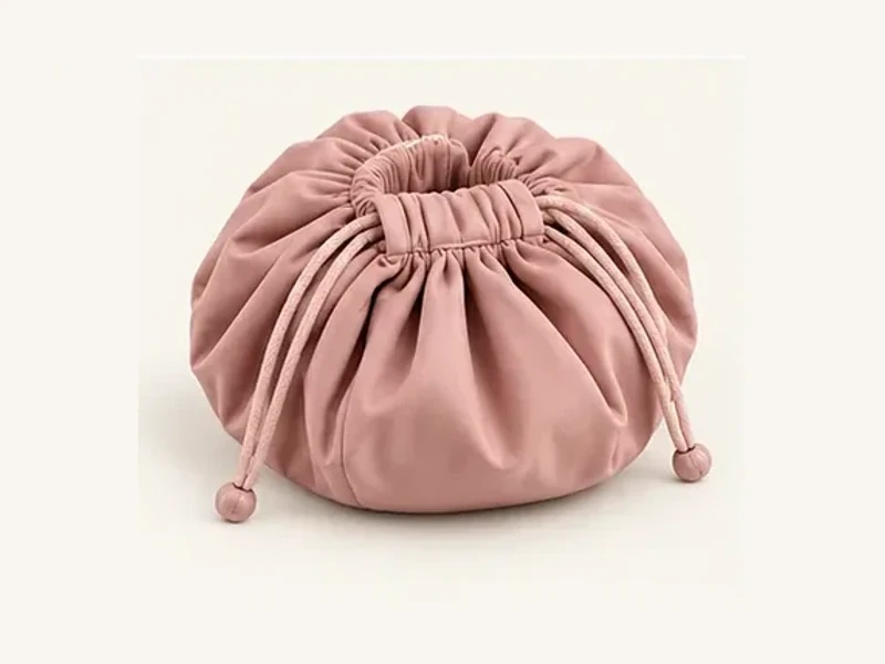custom drawstring cosmetic pouch