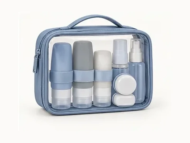 custom travel bottle kit bag