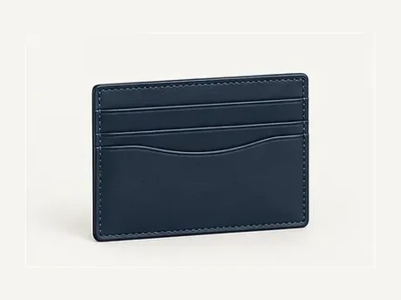 custom leather card holder