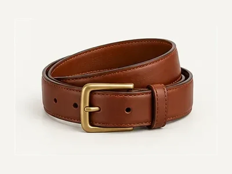 custom leather belt