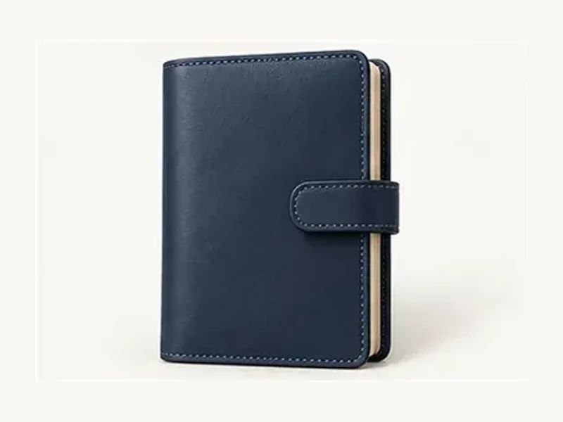 custom leather notebook cover