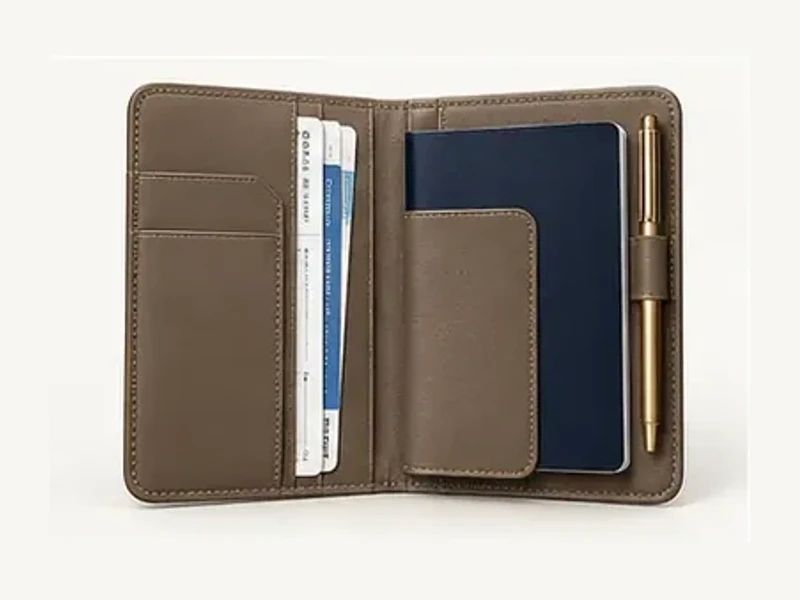 custom travel document organizer